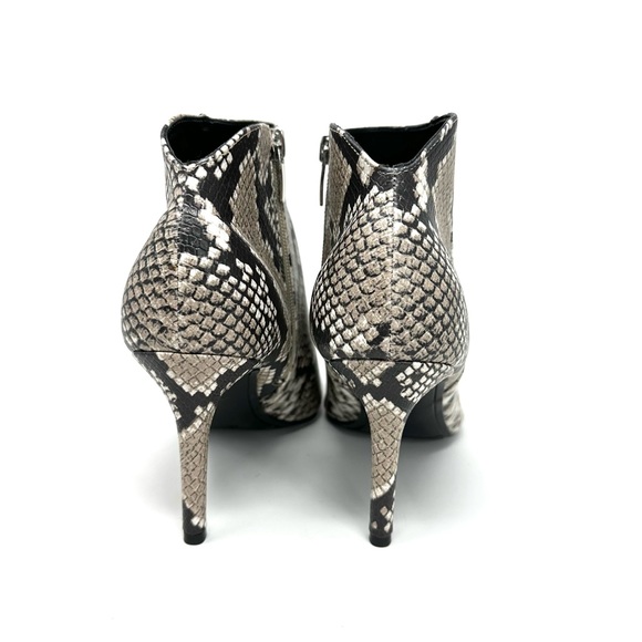 Nine West Finny Womens Snake High Heel Ankle Boots - Picture 6 of 13